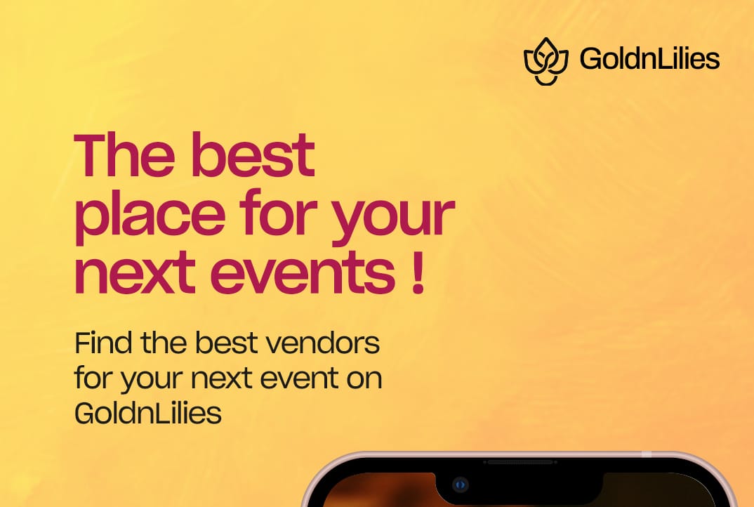 Introducing GoldnLilies: Event planning & vendor sourcing platform